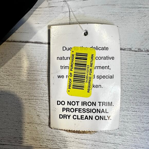 NWT VTG Jodie medium black sequin slip dress whimsygoth fairy prom y2k USA glam - Picture 11 of 13